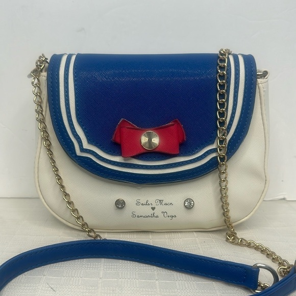 Samantha Vega x Sailor Moon Sailor Warrior Leather Mini Pochette Japa - Picture 1 of 8